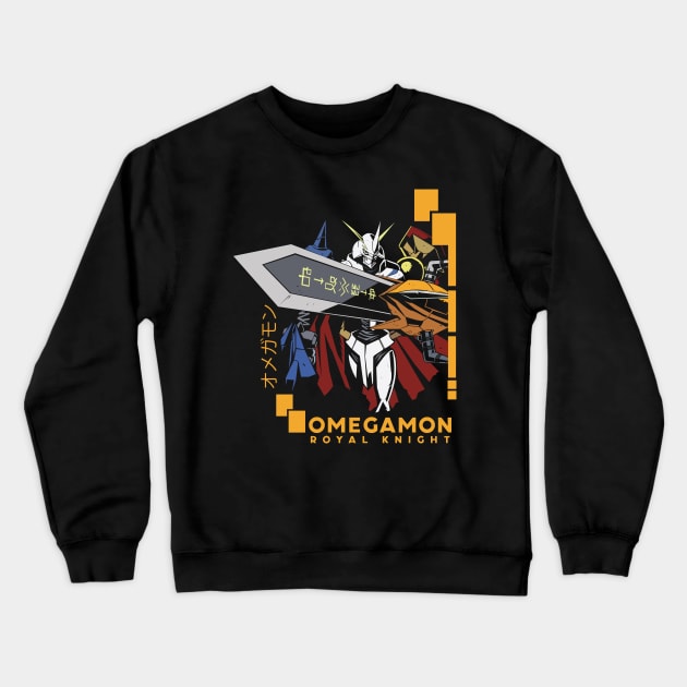 digimon royal knight omnimon Crewneck Sweatshirt by DeeMON